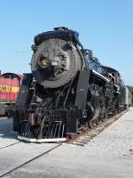 Pacific der CNR, #8255, im Ausstellungsgelnde der Tennessee Valley Railroad (Chattanooga, 30.5.09).