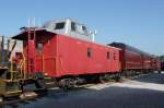 Caboose der Wabash Railroad, #2774, auf dem Ausstellungsgelnde der Tennessee Valley Railroad (Chattanooga, 30.5.09).