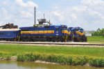 Seminole Gulf Railways Loks Nummer 578 und 590 am 14.07.10 aud dem Werkstattgelnde in Fort Myers, Fl.