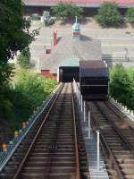 Unterwegs mit der Monongahela Incline in Pittsburg, PA (7.6.09).