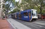 TriMet, Portland. Siemens SD660 (Nr.229) in Portland, SW 5th & Oak St. (20.9.2010)