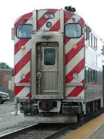 Metra Steuerwagen  Joliet IL, Juni 2008
