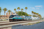 Der Metrolink kurz vor dem Bahnhof Burbank (Süd-östlichen Seite).