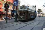 DE 900 Series Straenbahnwagen der New Orleans Regional Transit Authority (RTA), Wagen # 951, aufgenommen am 28.