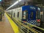 Metro North Railroad in New York Grand Central Terminal, 14.09.2019.