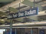 Hier die Station Willets Point / Shea Stadium am 14.04.08.