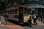 Der Betrieb der Cable Cars in San Francisco ist mit sehr viel Handarbeit und Kraftanstrengung verbunden.