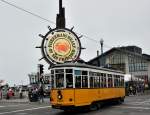 19.02.2015 - San Francisco Straßenbahn am Fishermans Wharf