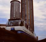 ALWEG-Bahn in Seattle im Mai 1986.