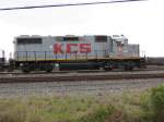 Die KCS Lok 2032 in Houston (Texas). (1.12.2007)