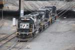 Norfolk Southern #6710 (SD60) steht 3/4/2011 in Enola Pennsylvania Rangierbahnhof.