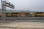 Am Cajon Pass den 26.06.2026 k�mpfte sich der Zug gezogen von Union Paciffic, in Richtung Bastrow in Kalifornien.