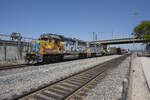 1469 mit der morgendlicher �bergabe in Burbank Downtown Bahnhof.