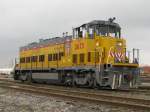 Die Union Pacific Lok 2673 am 21.2.2008 in Houston (Texas).