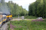 Genussvolle Fahrt durch die Blumenlandschaft Alaskas.
