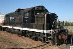 Grainbelt Corporation (GNBC), eine General Motors Electro-Motive Division (EMD) GP 10, #8335 abgestellt am 19. September 2011 in Clinton, Oklahoma.