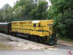 Conway Scenic Railroad GP-35 #216 fhrt 19/9/2010 den Notch Train durch Glen New Hampshire.