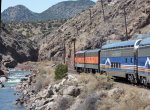 Von Canon City fhrt am Wochenende ein Touristenzug etwa eine 3/4 Stunde in die Royal Gorge und zurck.