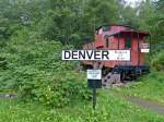 Die Haltestelle Denver an der White Pass and Yukon Route wird hauptschlich von Wanderern benutzt, die in der Caboose bernachten knnen.