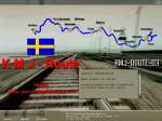 Die KMJ-Rutte ist eine von Schweden erstellte, fiktive, normalspurige, elektrifzierte und zweigleisige Strecke in Schweden fr den MSTS.