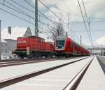 294 752-1 und der IRE 4710 mit 146 229-0 hier im Bf Gengenbach.