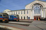 Bahnhof von Baranawitschi, Weißrussland, 6 September 2018.