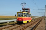 Auf der Durchreise in Weißrussland, war die Tram von Maysr ein Highlight.