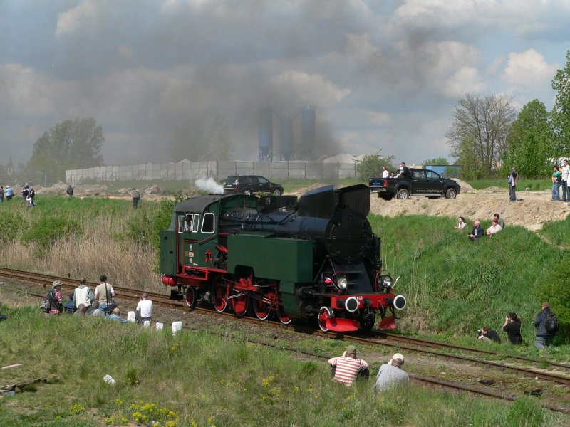 TKt48-18 auf der Parade in Wolsztyn, 3.5.2008