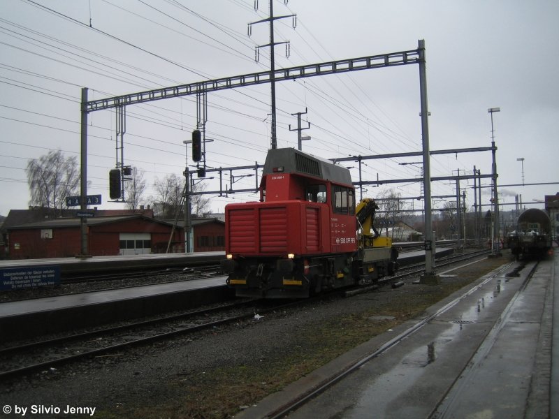 Tm 234 008-1 am 10.2.09 in Oberwinterthur