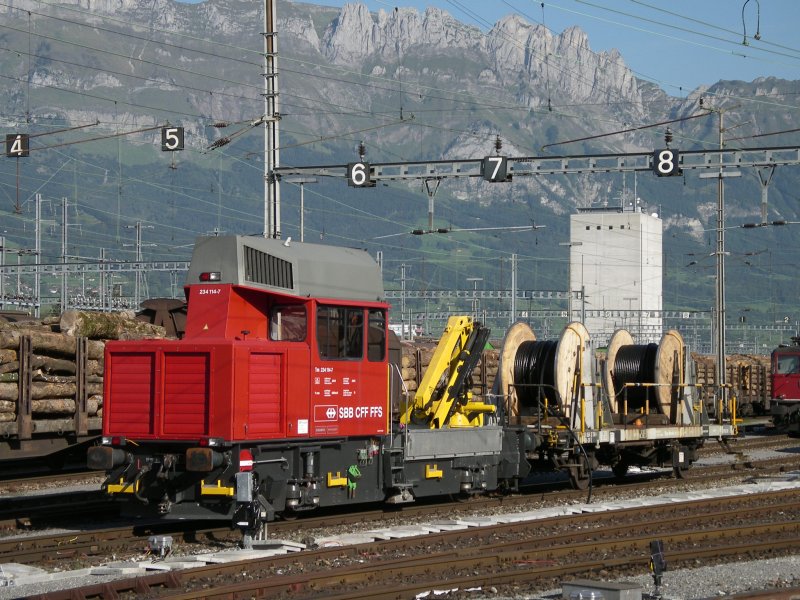 Tm 234114-7 in Buchs SG am 12.09.2006