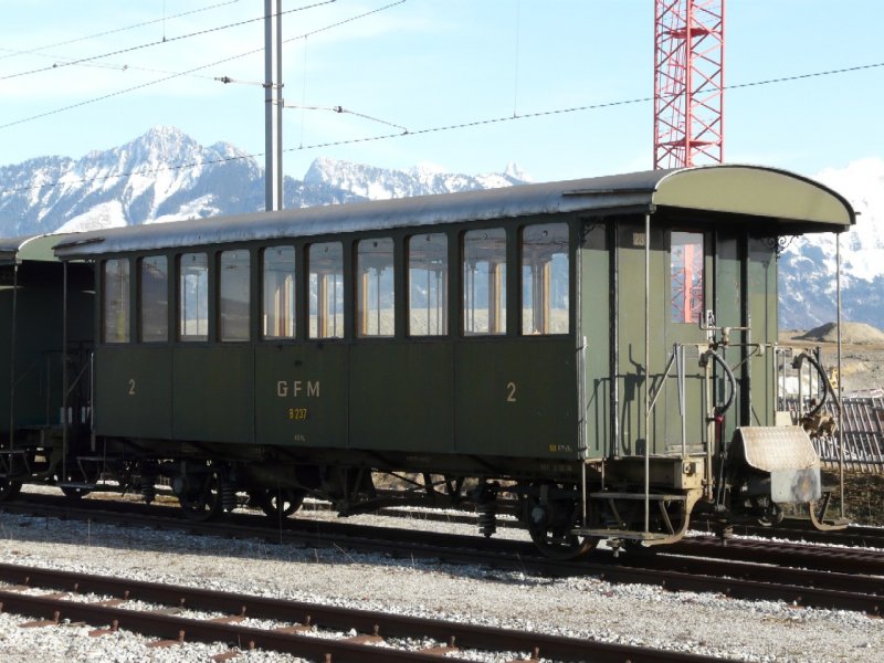 tpf - Oldtimer Personenwagen 2 Kl.  B 237  im Bulle am 29.03.2008