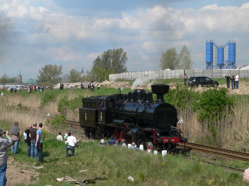 Tr12-25 auf der Parade in Wolsztyn. 3.5.2008