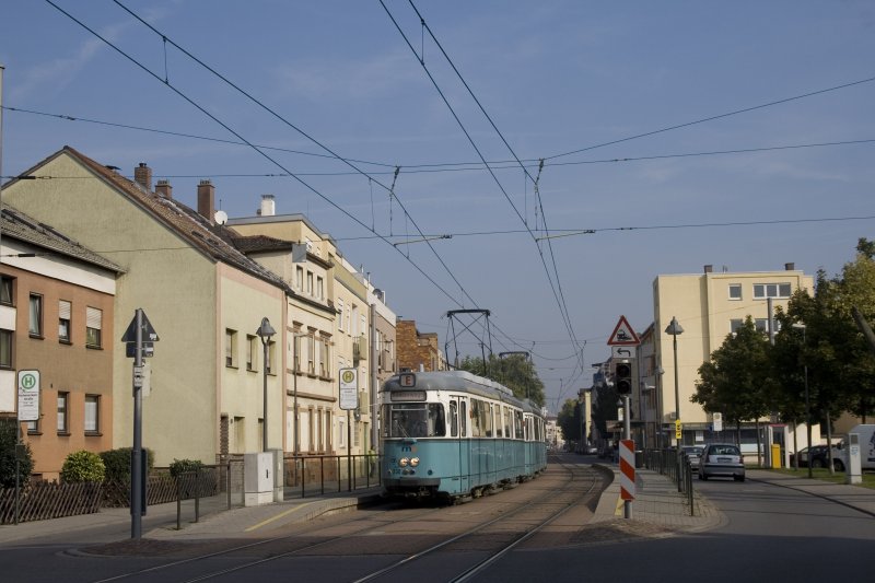 Traktion 291 an der Hoheneckenstra�e. 28. September 2008