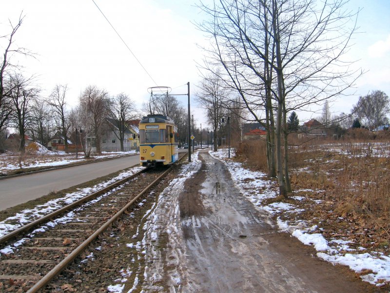 Triebwagen 27 der Woltersdorfer Strasse, 2005