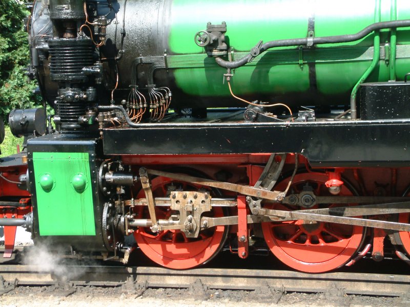  Triebwerk  der 53Mh am 8.8.2005 in Binz