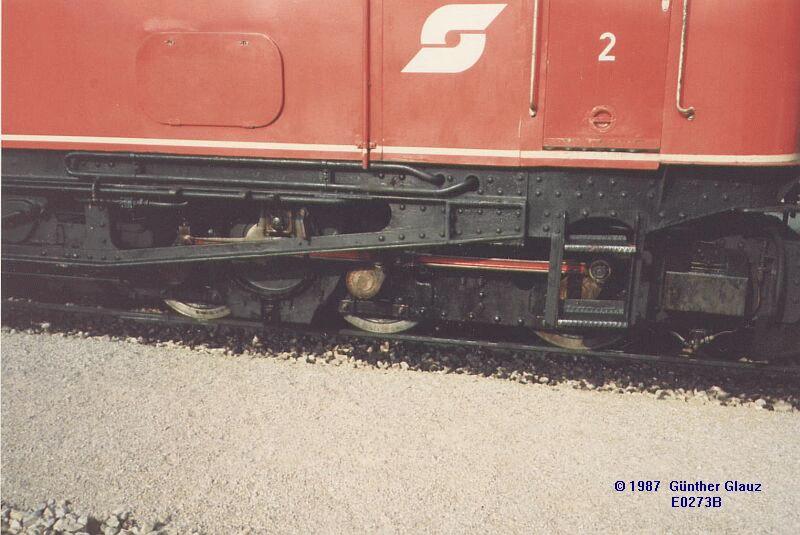 Triebwerk der Baureihe 1099 im Sommer 1987