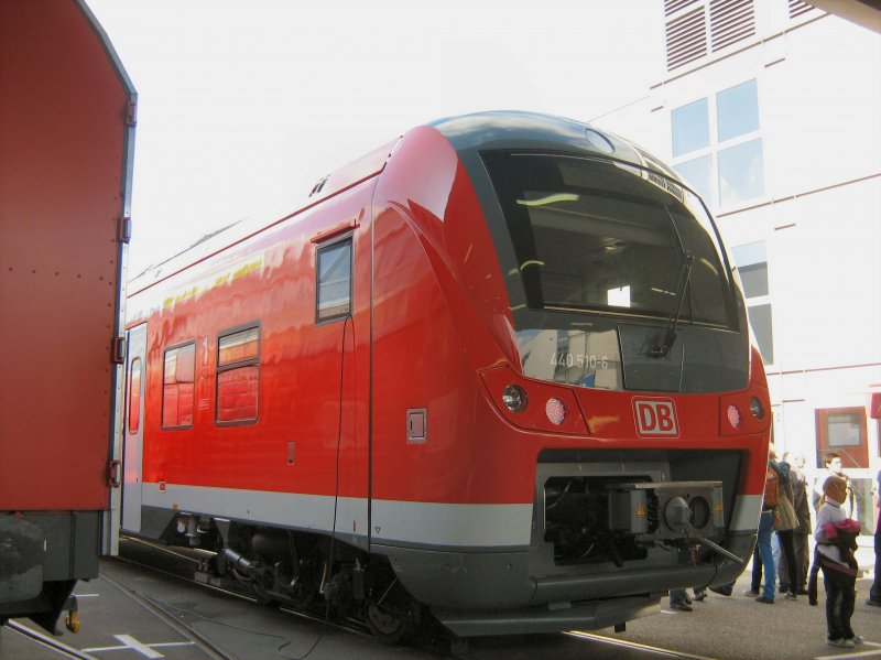 Triebzug 440 auf der InnoTrans in Berlin, 27. 9. 2008