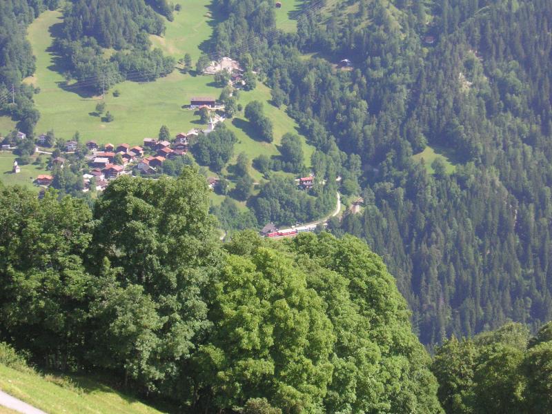 Tschiertschen 12/07/05 station Luen-Castiel