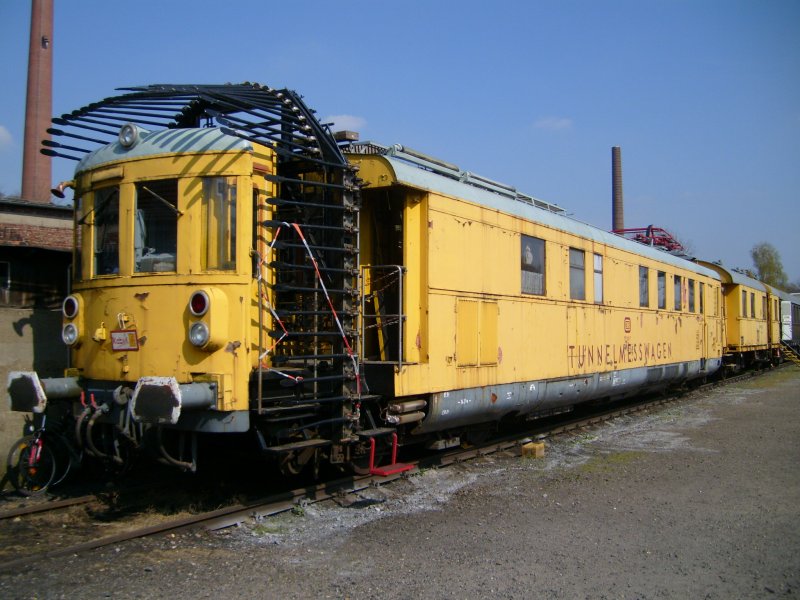 Tunnelmesswagen - aufgenommen whrend der Jubilums-Museumstage vom 28. bis 30. April 2007 
