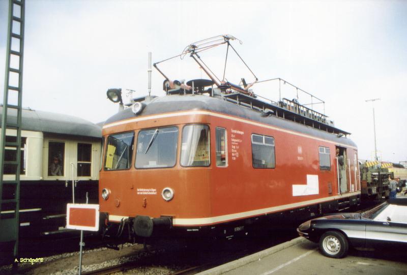 Turmtriebwagen 701 147-1 in Trier Oktober 1984