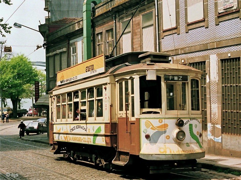 Tw 212 in der Rua da Restaurao (3. Mai 1988)
