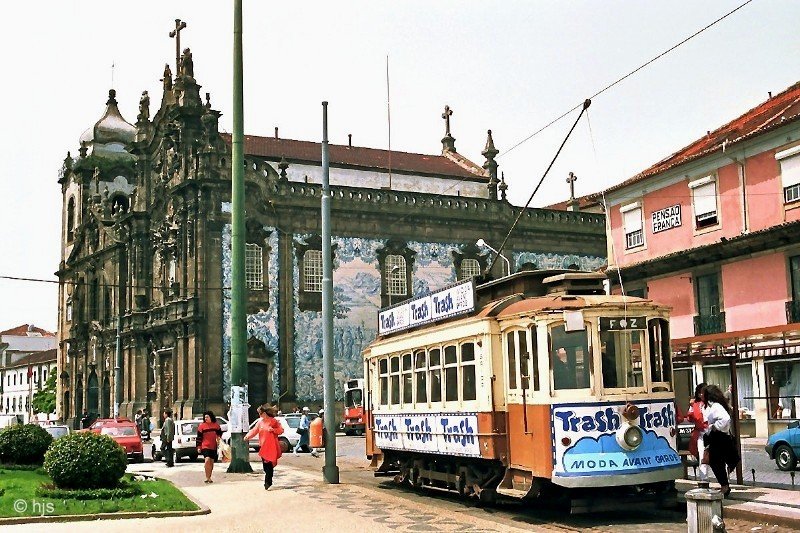 Tw 215 an der Endstelle Carmo (3. Mai 1988)