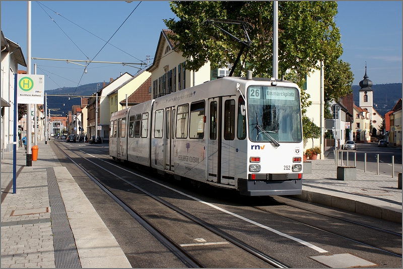 Tw 252 in Kirchheim (1. Oktober 2009)