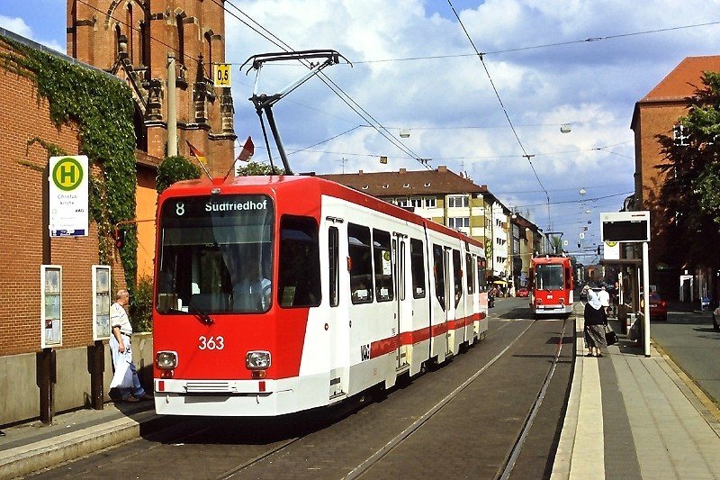 Tw 363 (H) Christuskirche (2. September 2008) - Dia-Scan -