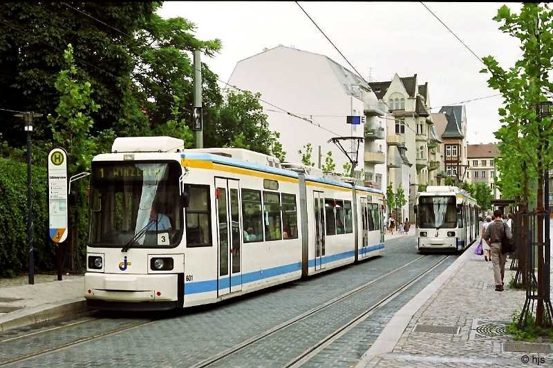 Tw 601 (H) L�bdergraben (7. Juni 1998)