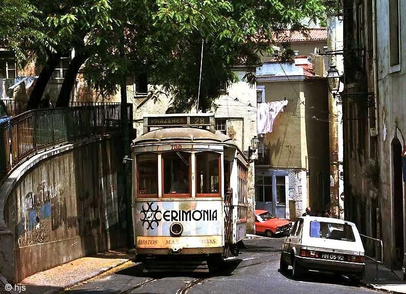 Tw 730 im Stadtteil S. Tom� (16. Juni 1986)