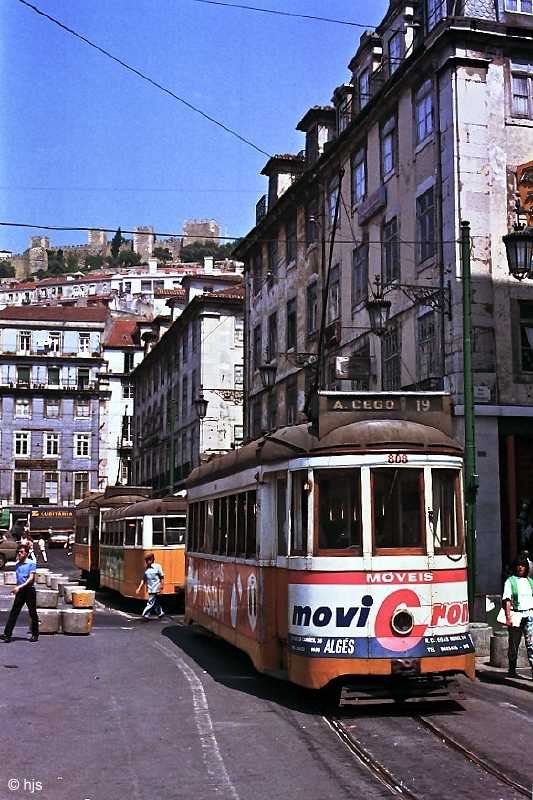 Tw 808 auf der Pra�a da Figueira (16. Juni 1986)