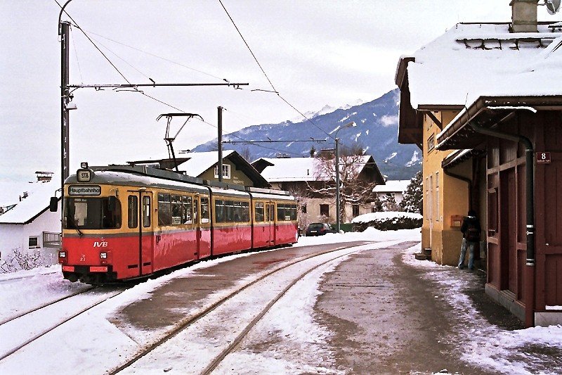 Tw 83 in Mutters (24. Januar 2009) - Negativ-Scan -