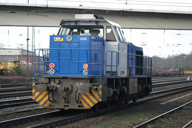 TWE Lok 1544 in Duisburg-Entenfang