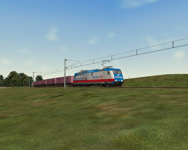 TXL 185 512-1 in GR 6 auf der Fahrt in Richtung Stralsund